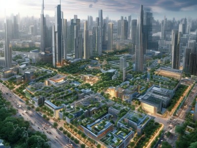 固安商贸城未来城市规划的视觉指南，一份专业的视觉方案方案